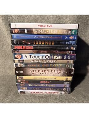 DVD Lot New Sealed Steven Seagal, Michael Douglas, Stephen King, Robert Downey